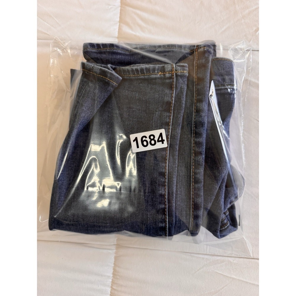 GAP Kids Boys Original Jeans Size 14 Regular Stretch Straight Denim Blue EUC - Picture 10 of 10